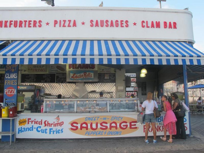 Coney Island Clam Strip Roll
