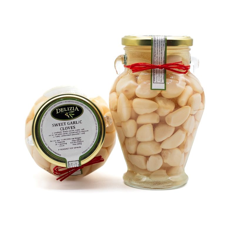 Pickled garlic cloves
