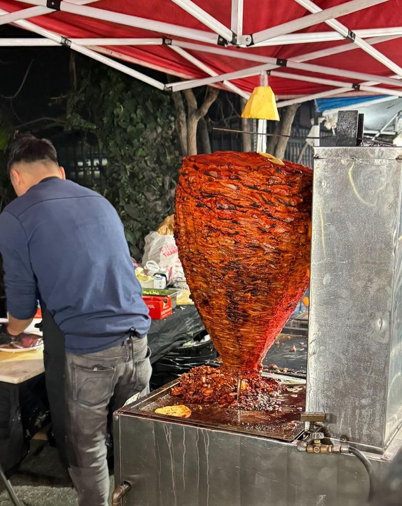 The neighborhood taco truck