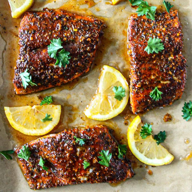 Cajun Butter Salmon