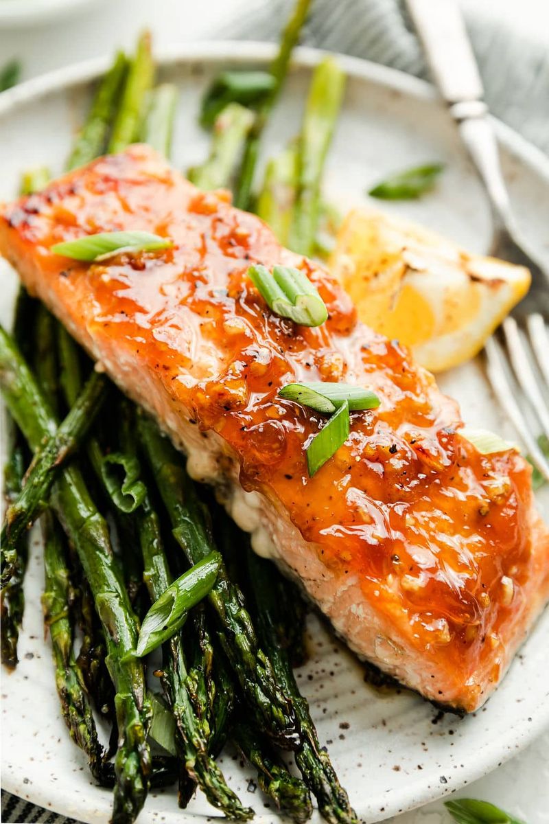 Sheet Pan Honey Garlic Salmon