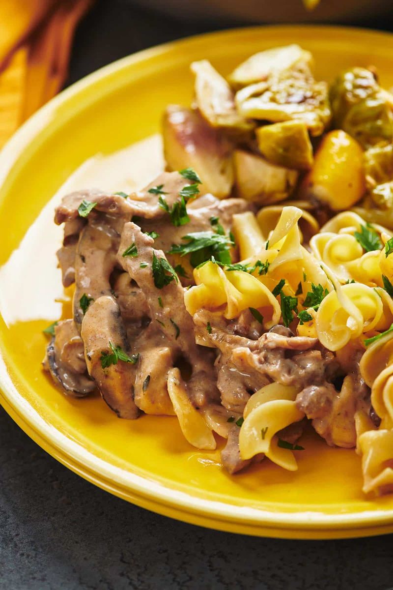 Beef Stroganoff