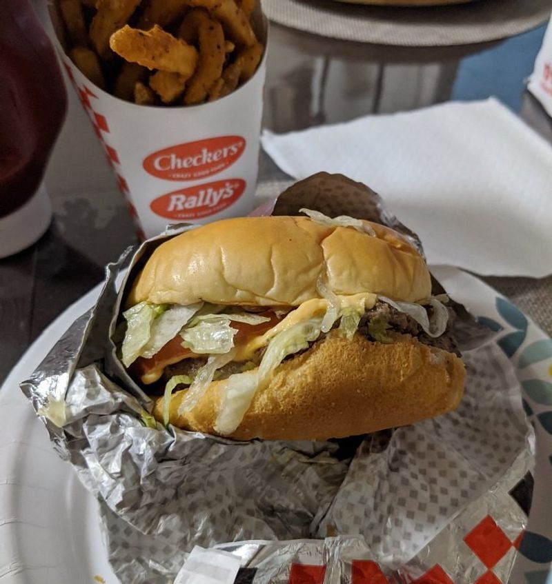 Checkers/Rally’s Big Buford (Double Cheeseburger) — Statewide