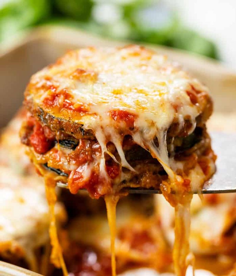 Zucchini Parmesan Bake