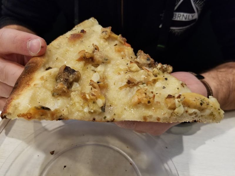 Connecticut - Frank Pepe’s White Clam Pizza Slice