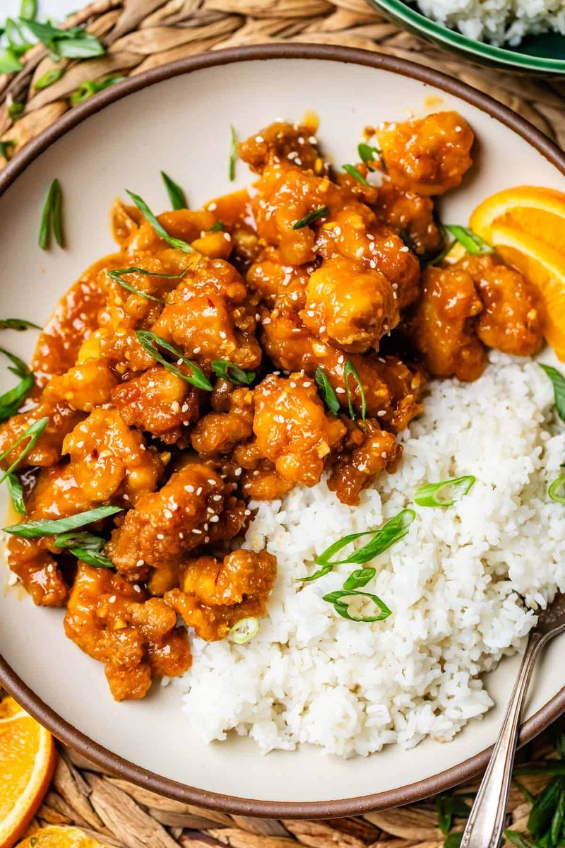 Orange Chicken-Inspired Bowl