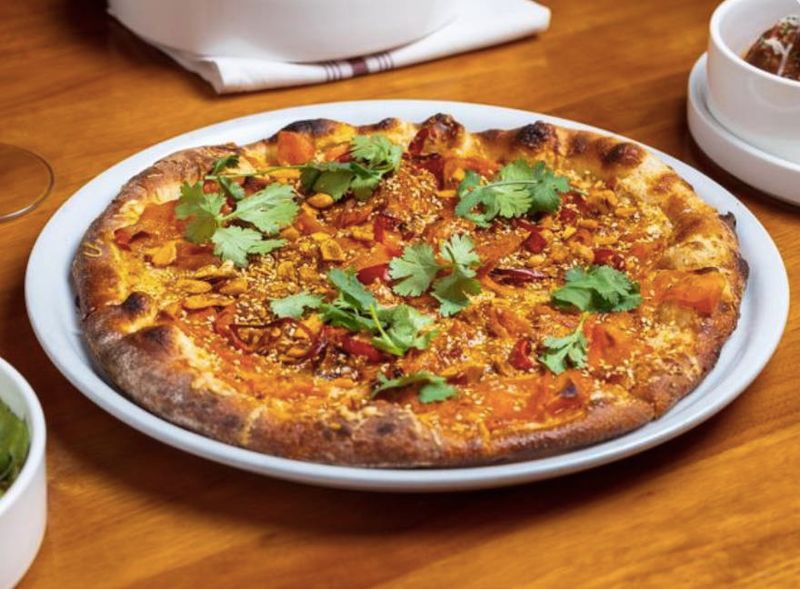 Roasted Carrot Pizza — Weights and Measures (Houston, Texas)