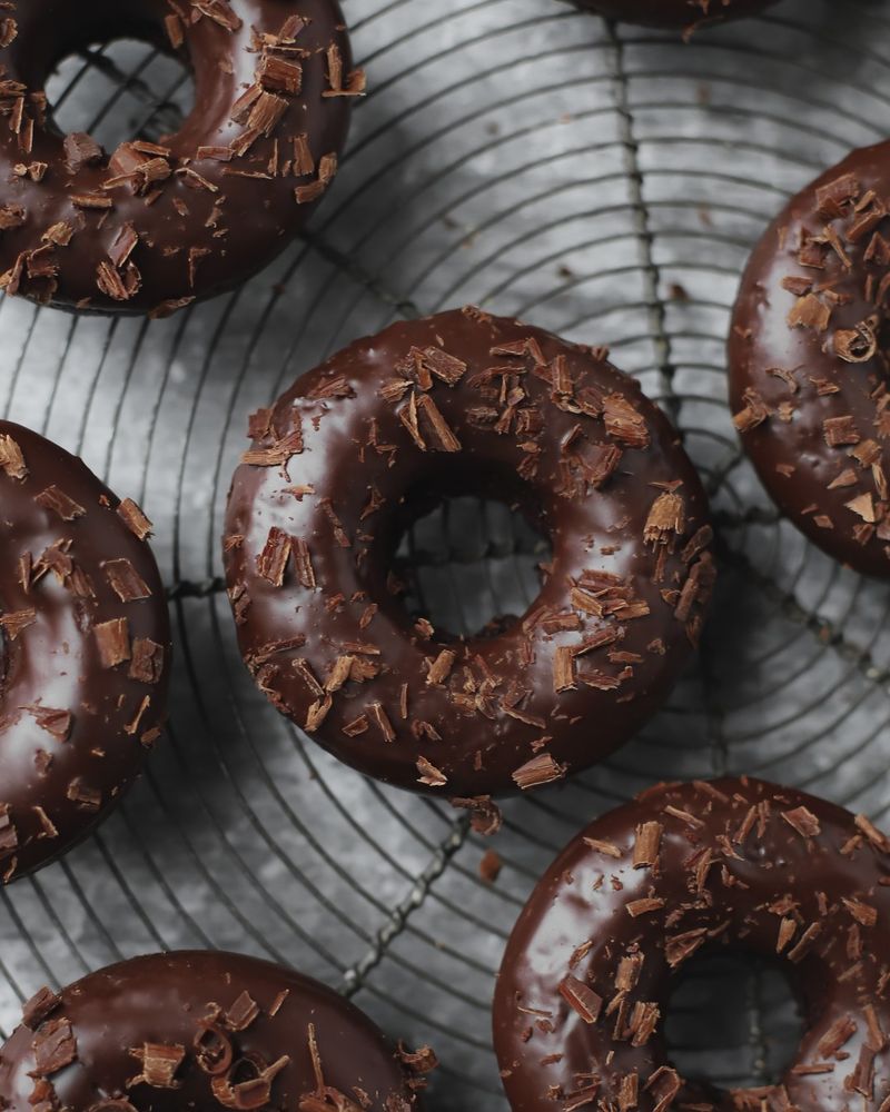 Double Chocolate Donuts
