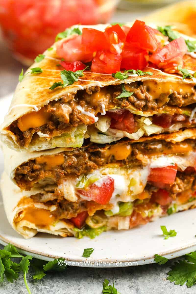 Crunchwrap-Style Wrap