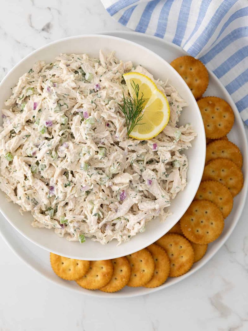 Lemon Dill Chicken Salad