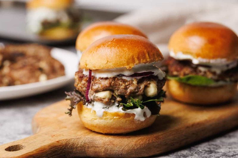 Greek Lamb Sliders