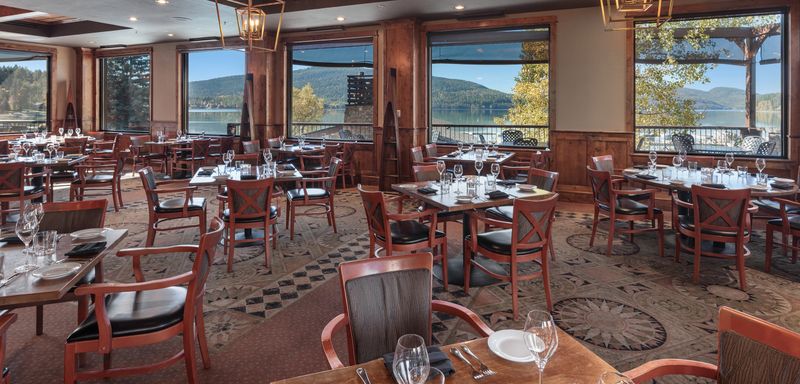 The Dining Room at The Lodge at Whitefish Lake (Montana)