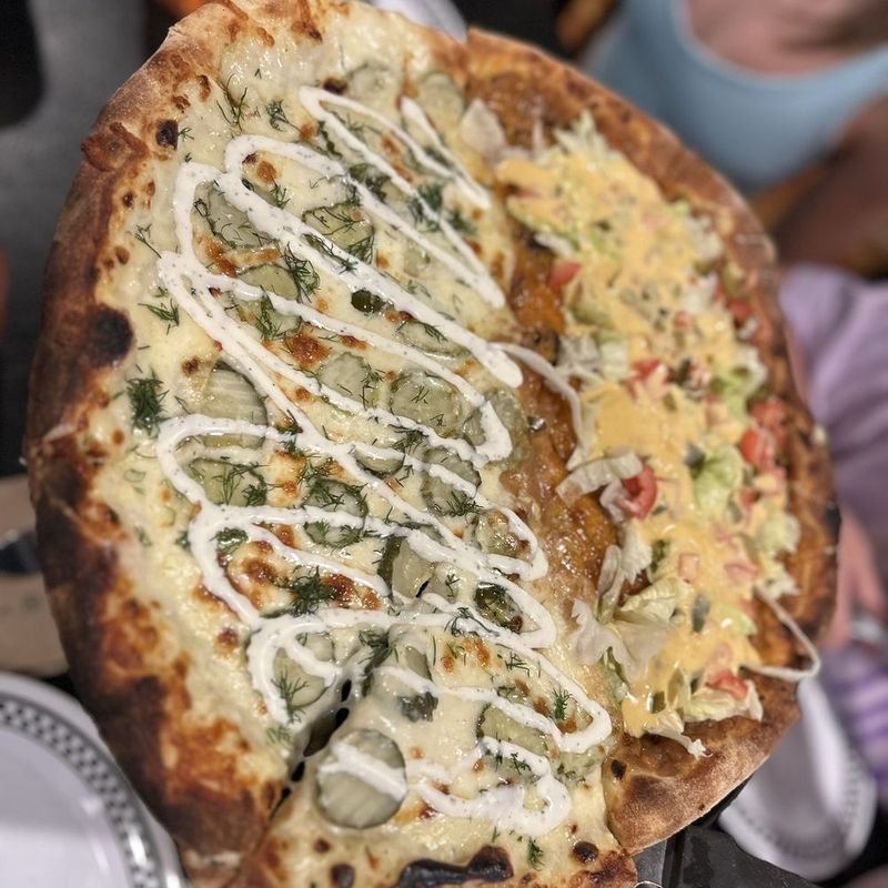 Fried Pickle Pizza (Tennessee)