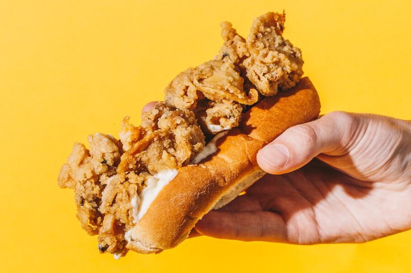 Fried Clam Roll (New England)