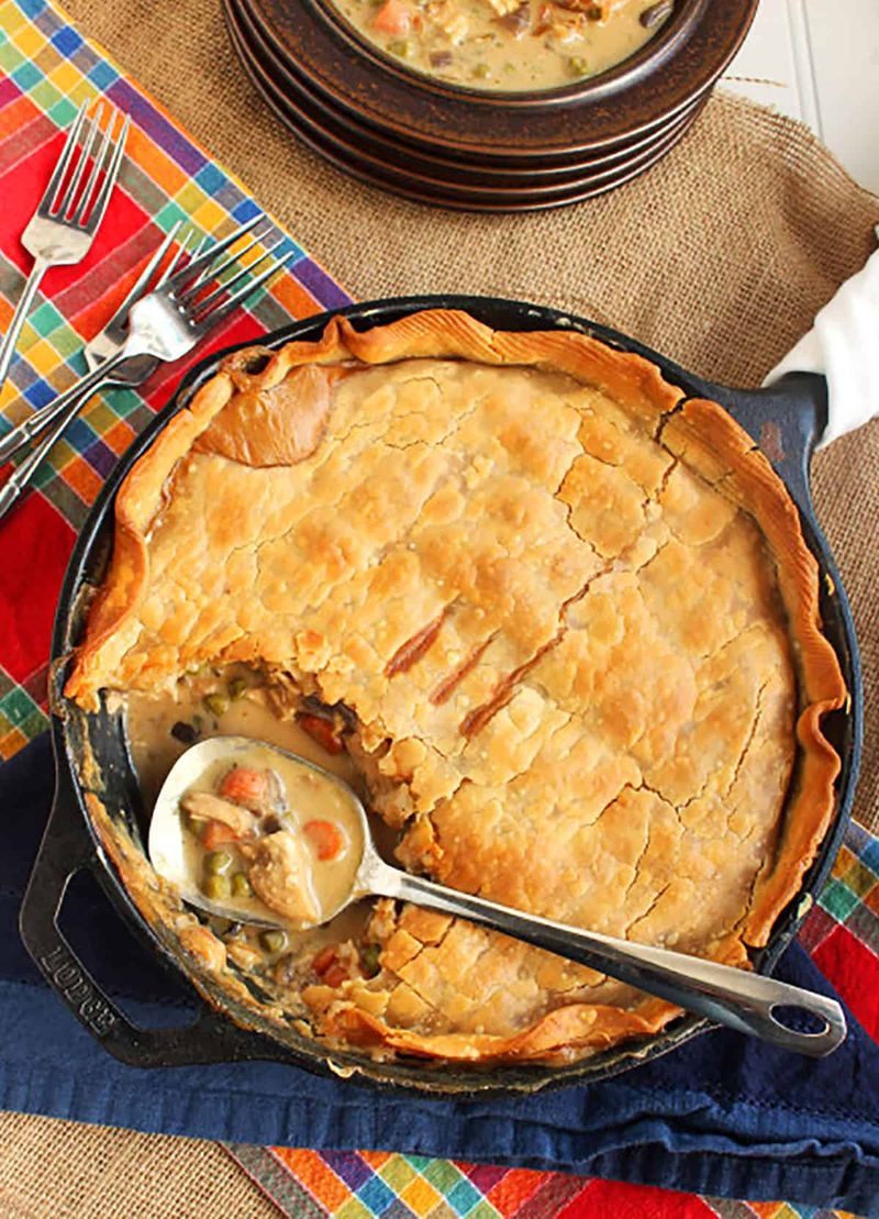 Trader Joe’s Chicken Pot Pie (seasonal or location-dependent)