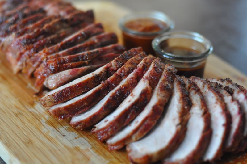 Mesquite-Smoked Meats with Prickly Pear Glaze