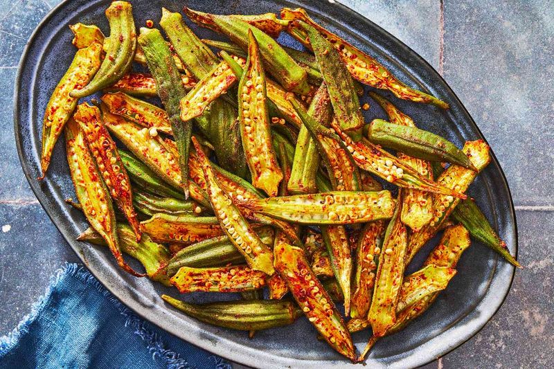 Okra (Roasted or Fried)