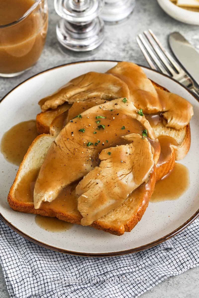 Open Face Turkey Sandwich