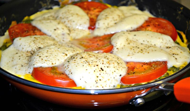 Basil in Savory Frittatas