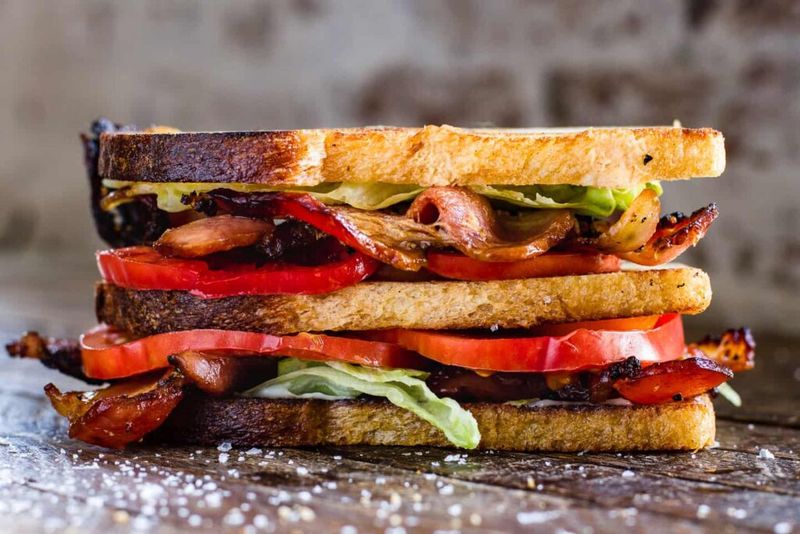 Classic BLT with Heirloom Tomatoes