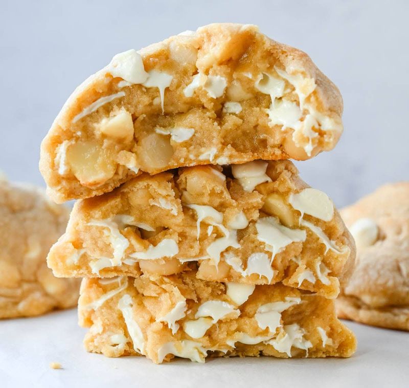 White Chocolate Macadamia Cookies