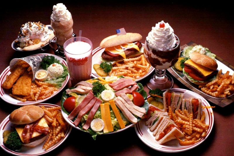 The classic fast-food side salad (the early, simple kind)