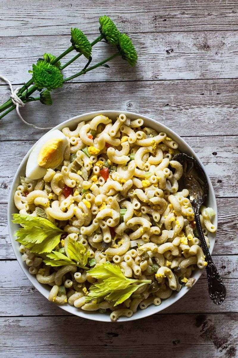 Macaroni Salad That Shows Up At Every Gathering