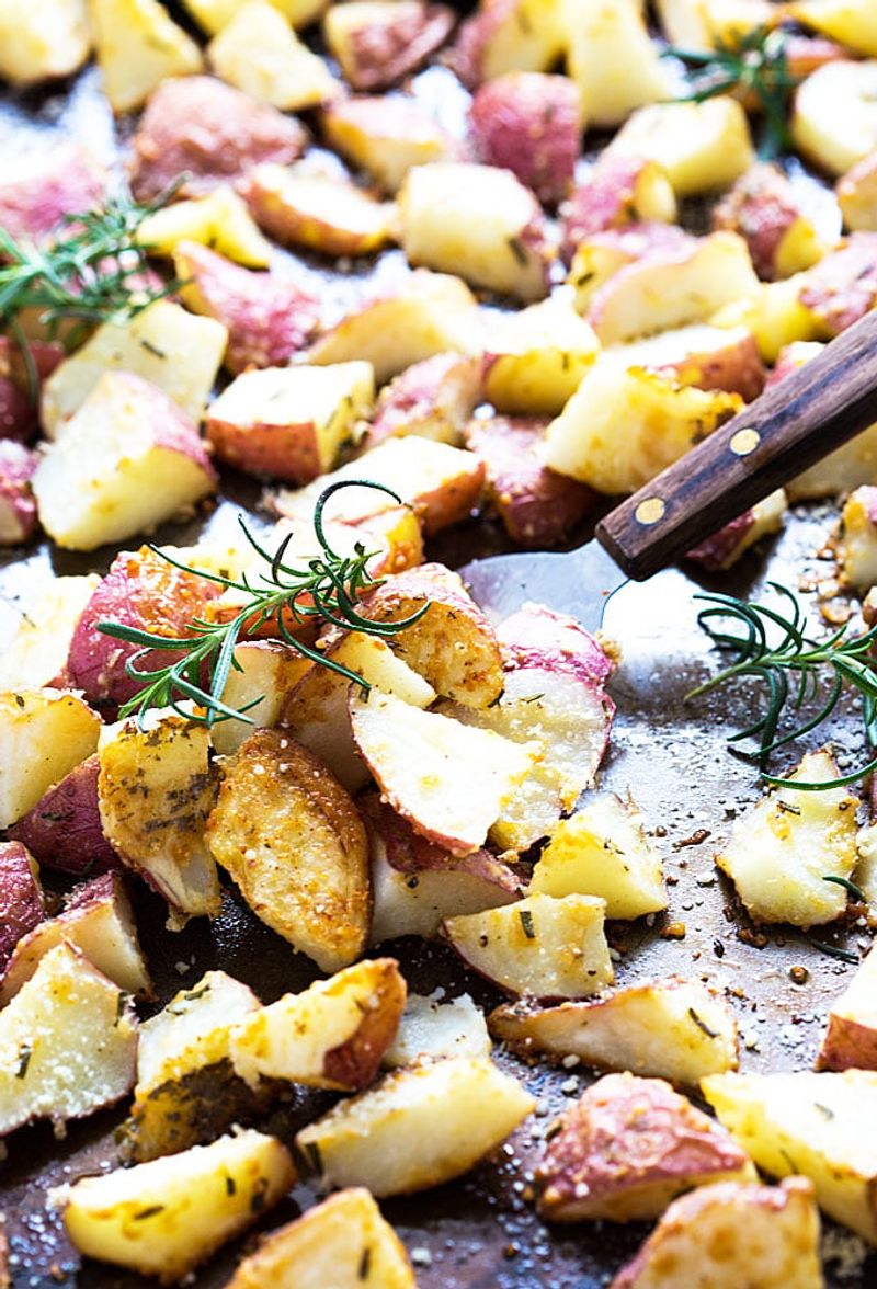 Parmesan Rosemary Roasted Potatoes