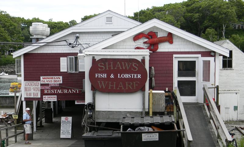 Shaw’s Fish & Lobster Wharf — New Harbor, ME
