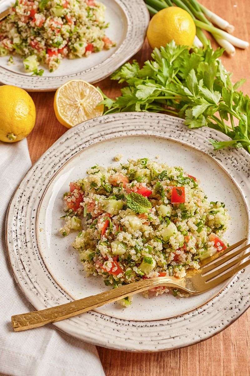 Quinoa Tabbouleh with Extra Herbs