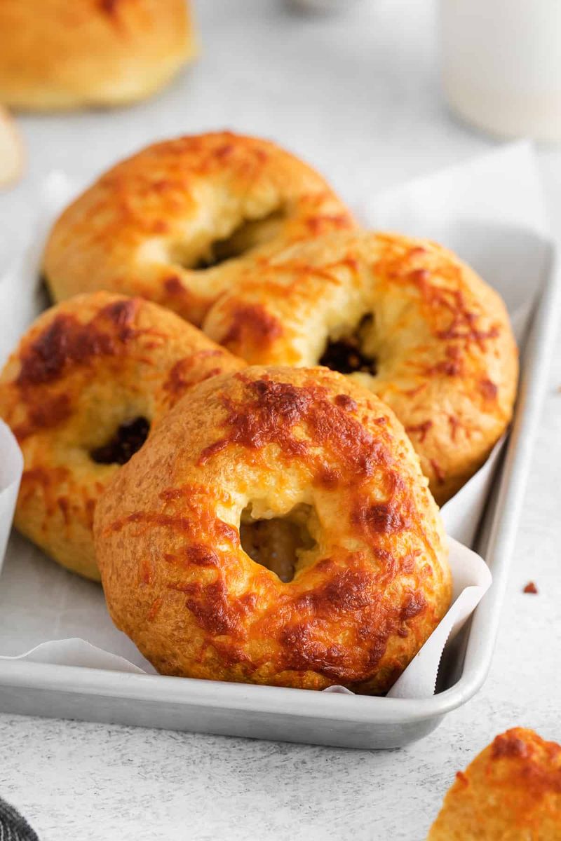 Asiago Cheese Bagels
