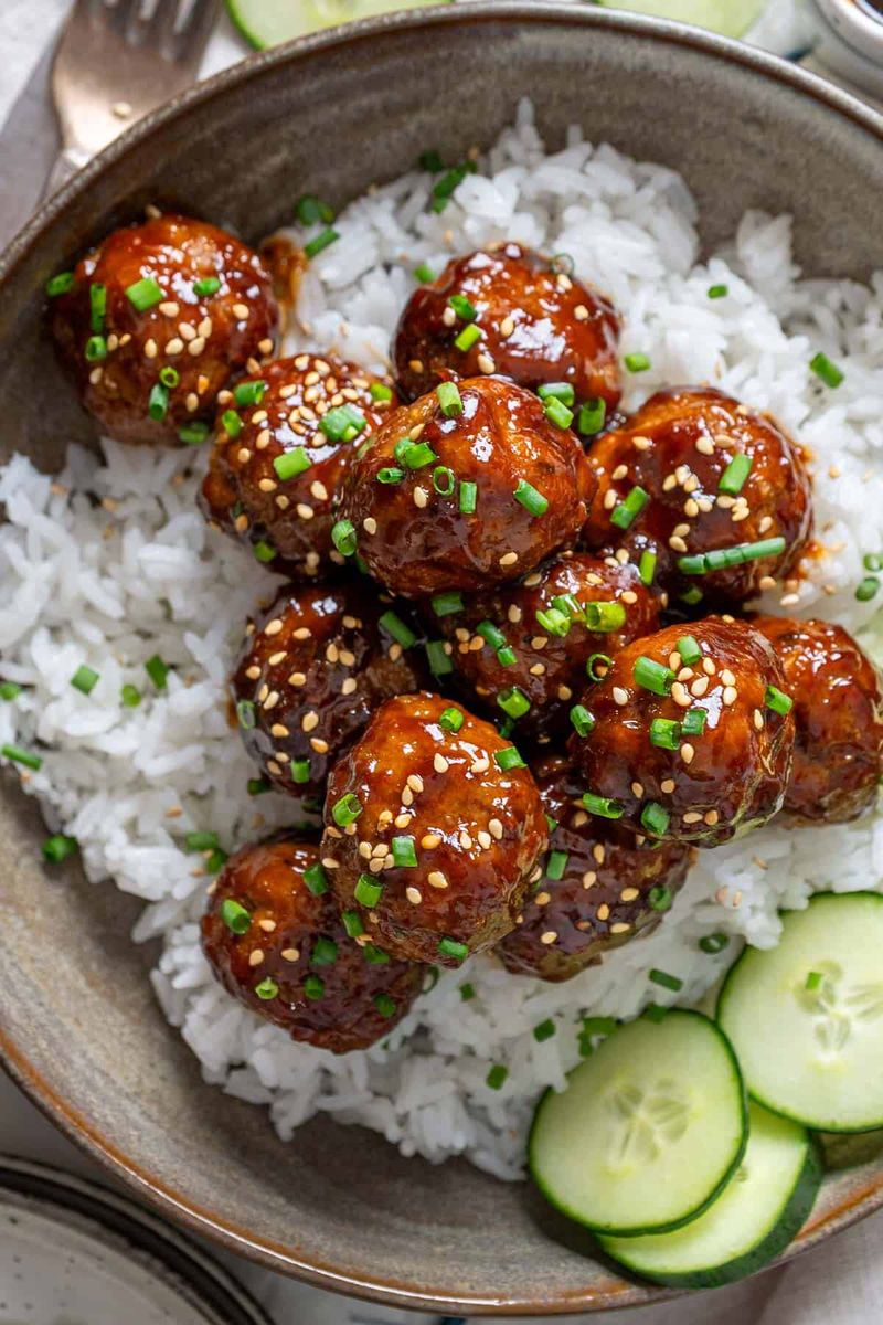 Korean-Inspired Gochujang Meatballs