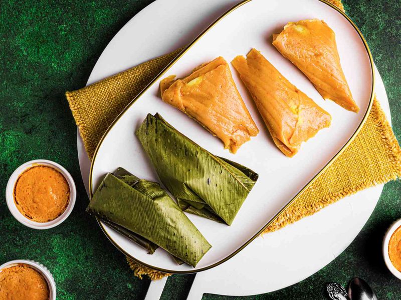 Moin Moin (Steamed Bean Pudding)