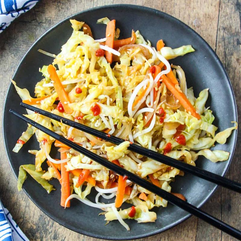 Stir-Fried Cabbage
