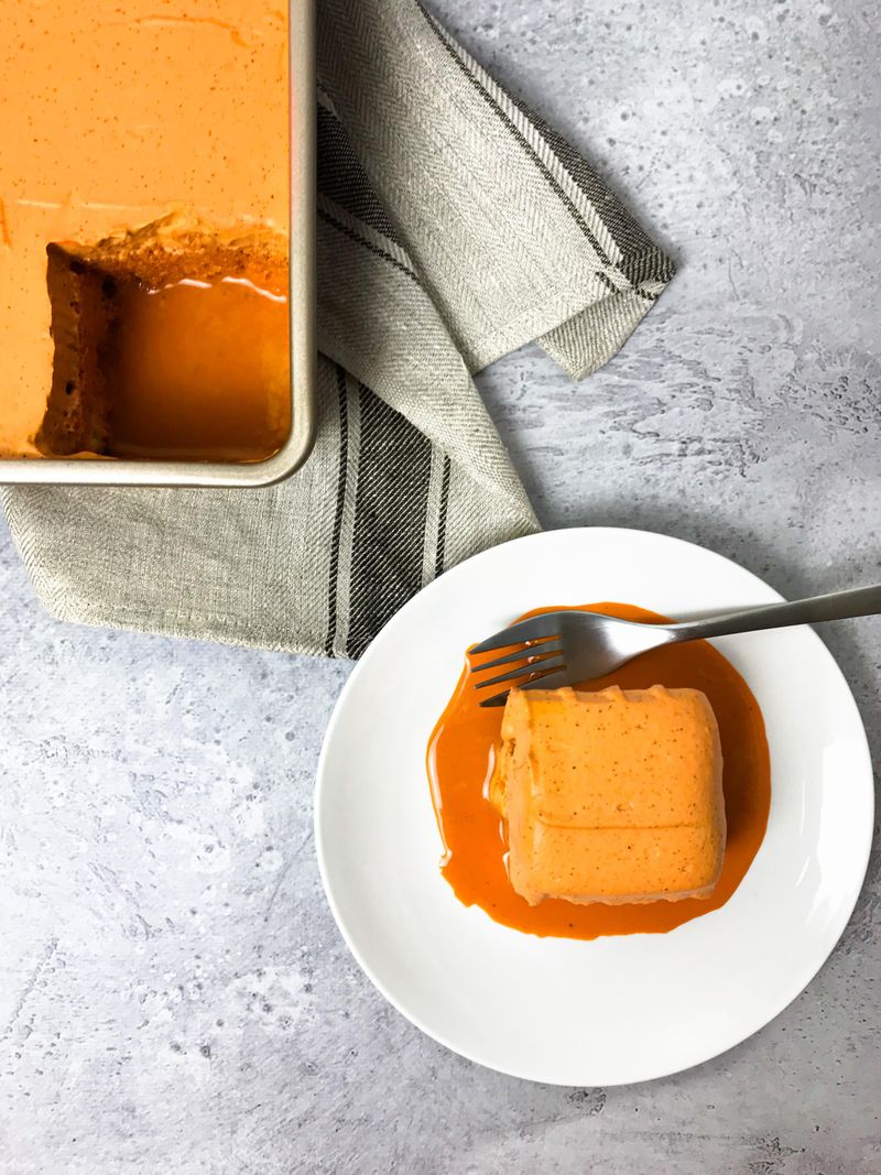Thai Tea Tres Leches Cake