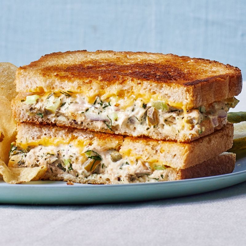 Tuna Melt Done The Old Way