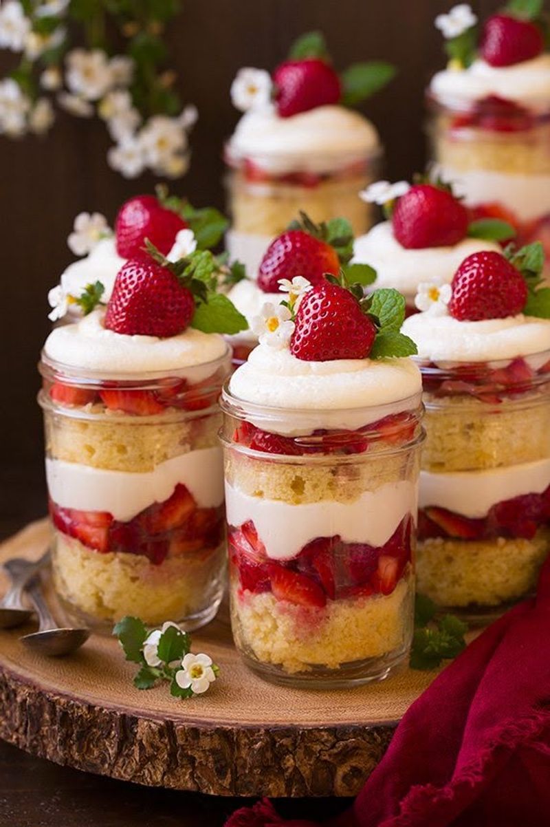 Strawberry Shortcake Cups