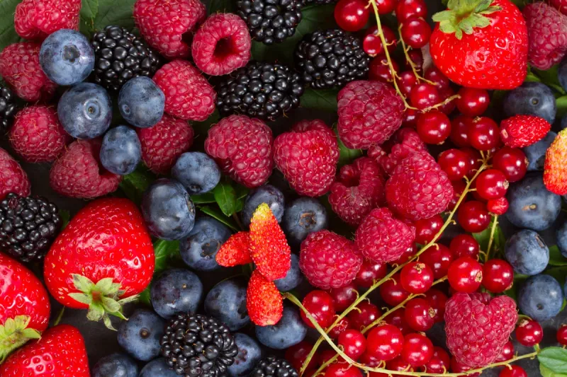 Berries (Blueberries, Raspberries, Strawberries)