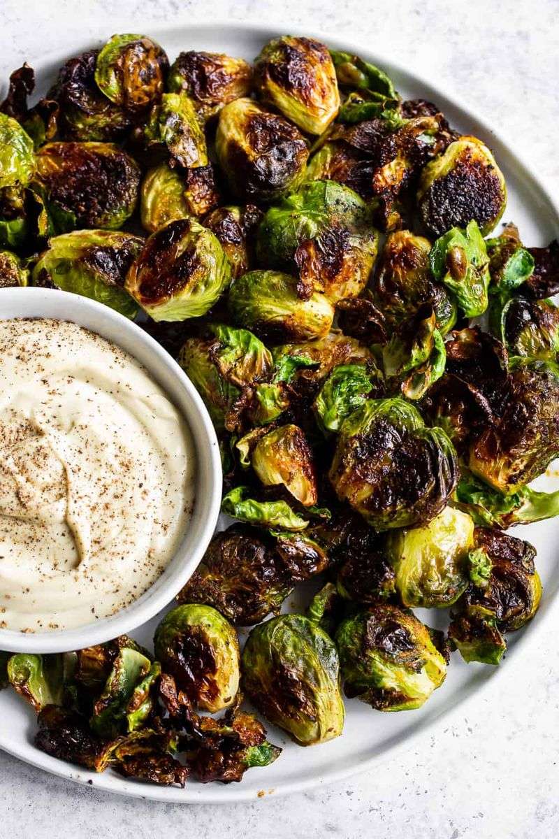 Smashed Brussels Sprouts