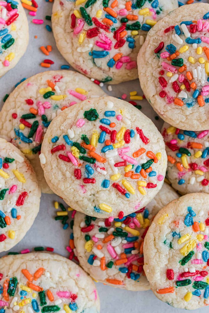Sprinkle Confetti Cookies