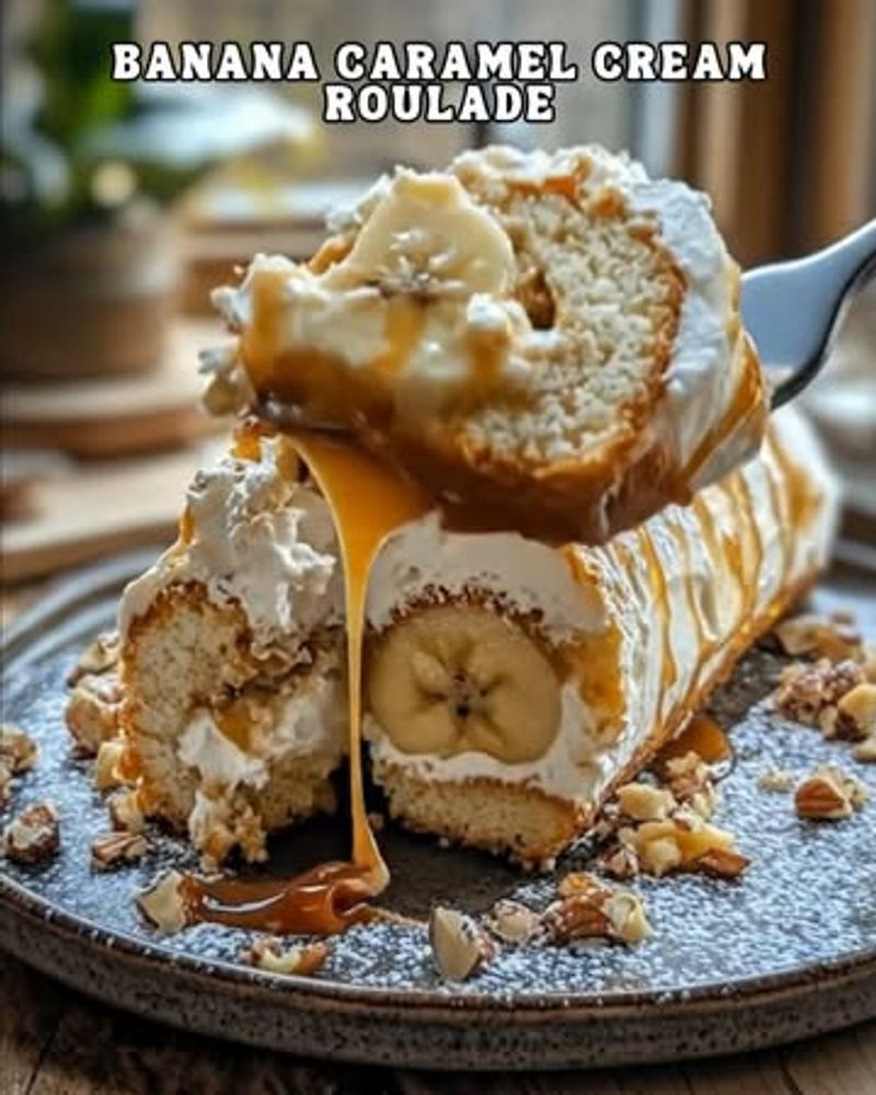 Banana Foster Roll