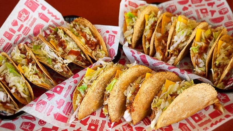 Jack in the Box Super Taco Sandwich
