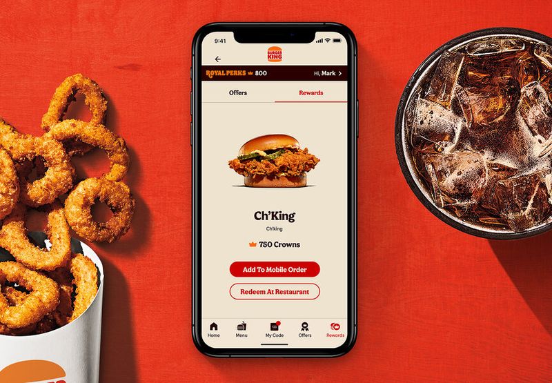 Burger King Royal Perks Free Item Promos