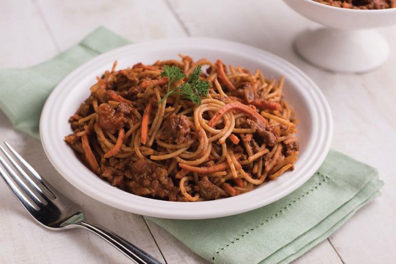 Pasta with meat sauce