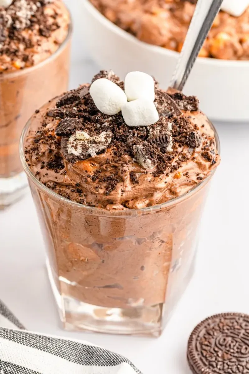 Chocolate Pudding Fluff