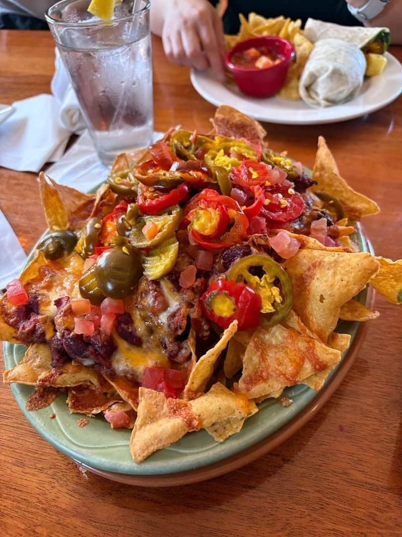Rhode Island - Fried Calamari Nachos