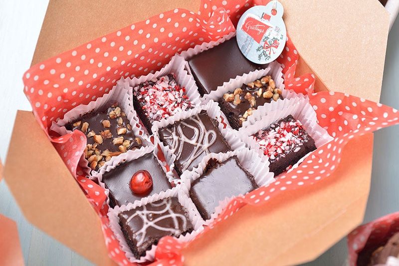 Brownies (cut into gift squares)