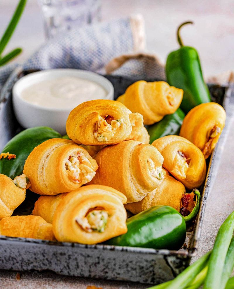 Jalapeno Popper Crescents