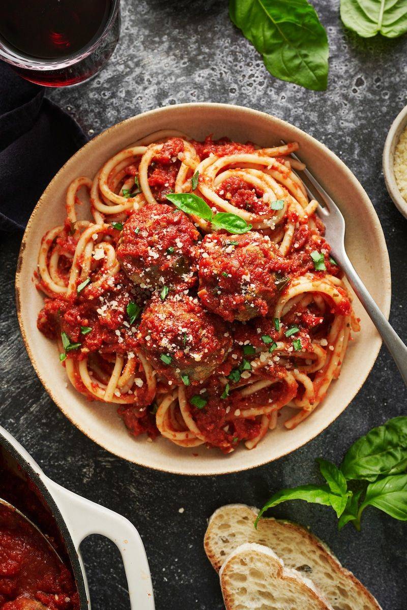 Meatball Marinara Bowl