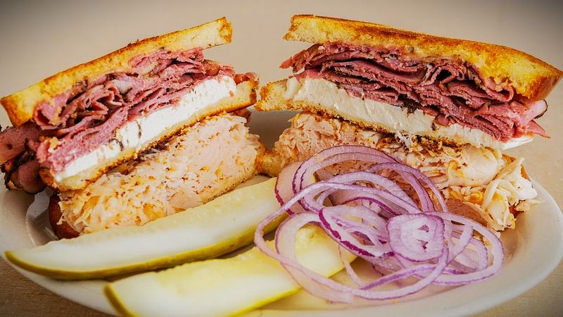 Reuben At Carshon's Deli